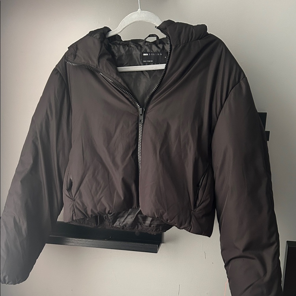 ASOS Small Black Puffer Jacket